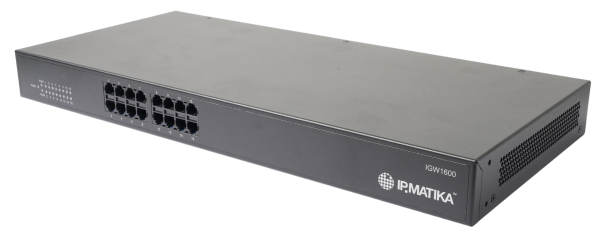 IPmatika IGW1600, VoIP-шлюз на 16 портов FXS